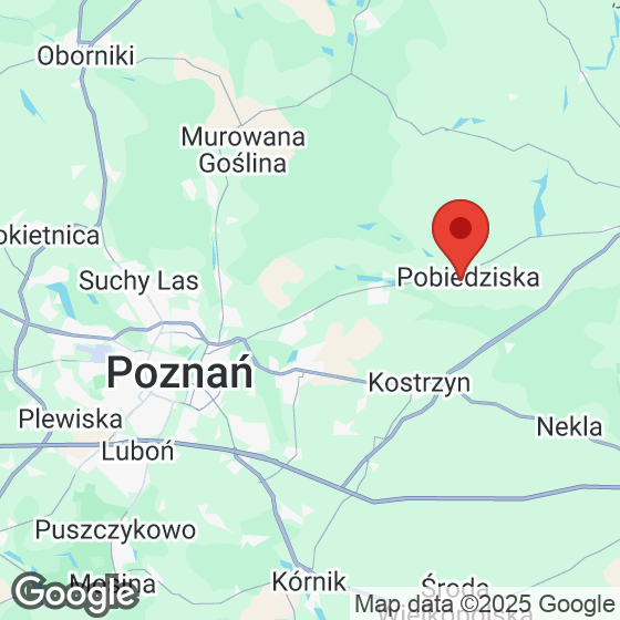 Mapa lokaliacji Nowe Pobiedziska 2