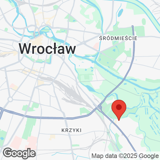 Mapa lokaliacji Willa Wrocław 2