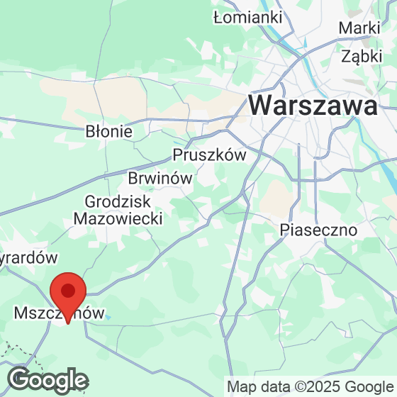 Mapa lokaliacji MszczoNove