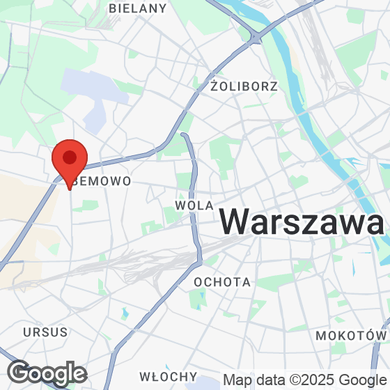 Mapa lokaliacji Nordic Bemowo