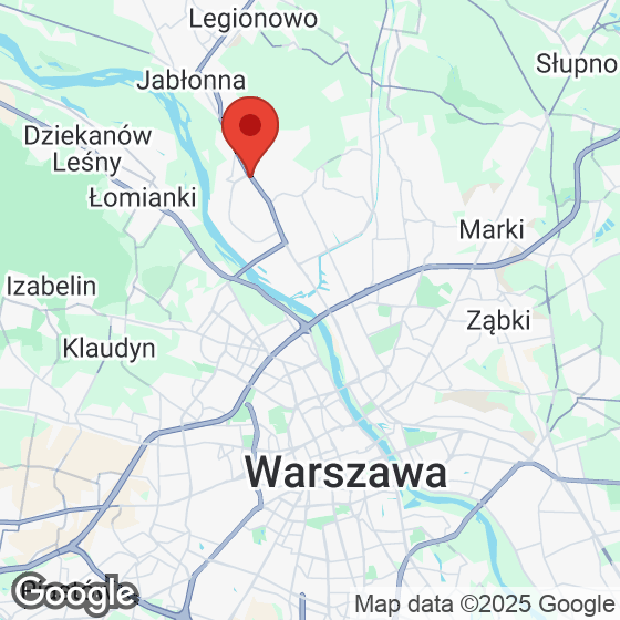 Mapa lokaliacji Przystanek Tarchomin 5