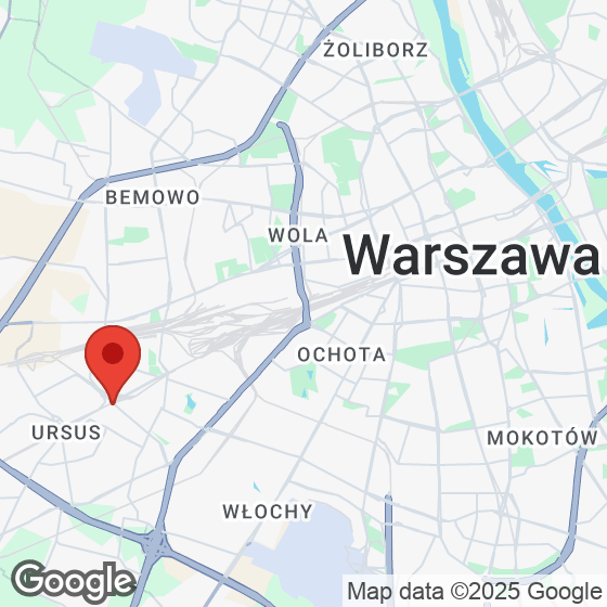 Mapa lokaliacji Legnicka Ursus