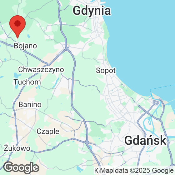 Mapa lokaliacji Bojano, ul. Chrobrego