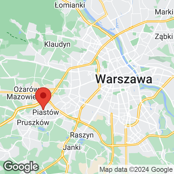 Mapa lokaliacji Viva Piastów