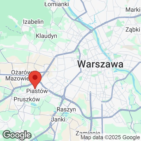 Mapa lokaliacji Viva Piastów