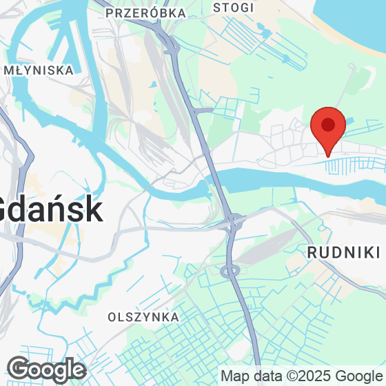 Mapa lokaliacji ATAL Zawiślańska Wille Miejskie