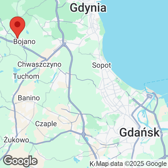 Mapa lokaliacji Bojano, ul. Złocista 2.0