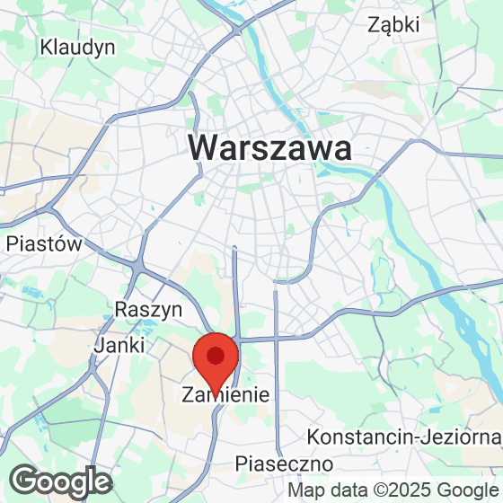 Mapa lokaliacji Zielone Zamienie IX
