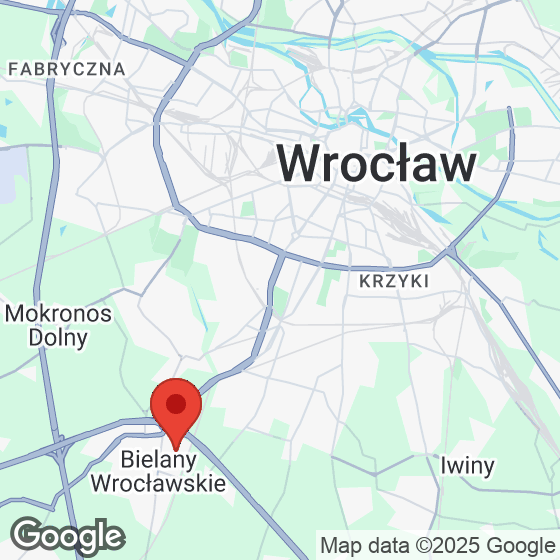 Mapa lokaliacji Błękitne Aleje XIV