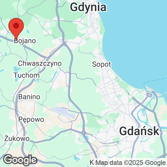 Mapa lokaliacji Bojano, ul. Wiosenna