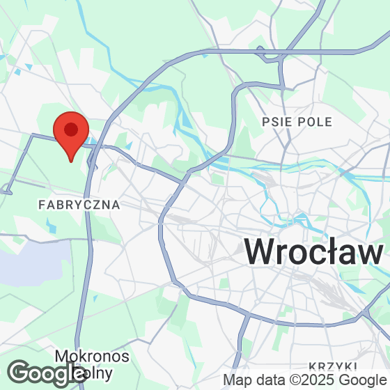 Mapa lokaliacji Żerniki na Novo III