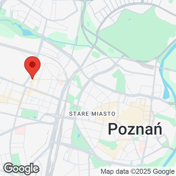 Mapa lokaliacji Poznańska/Wąska