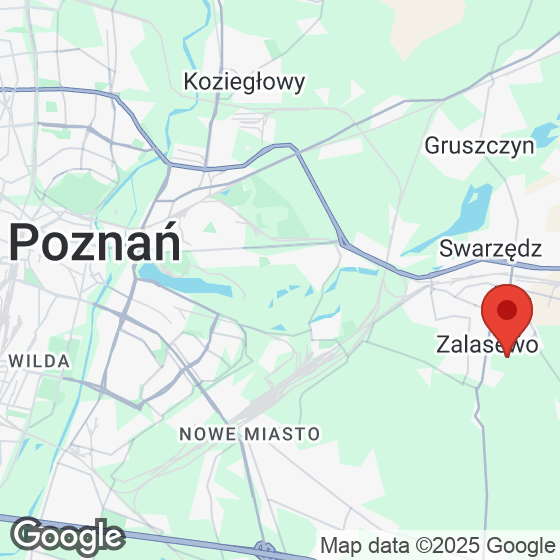 Mapa lokaliacji Projekt Zalasewo - bliźniak
