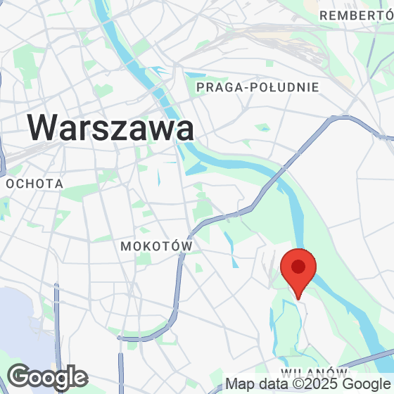 Mapa lokaliacji Wilanowska Przystań