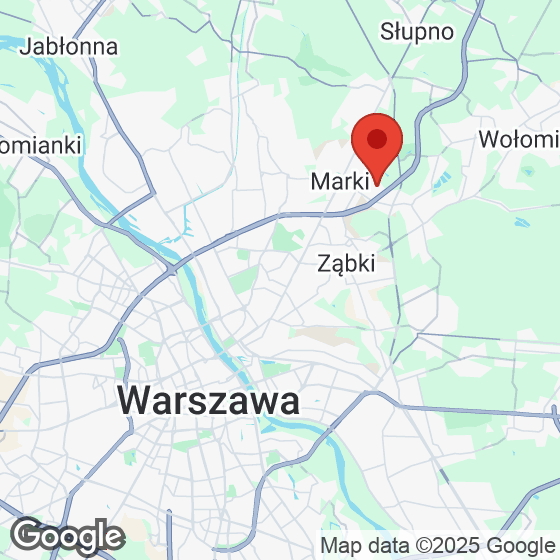 Mapa lokaliacji Markowa Wesoła