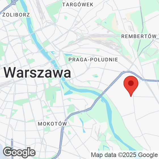 Mapa lokaliacji Kadetów Las
