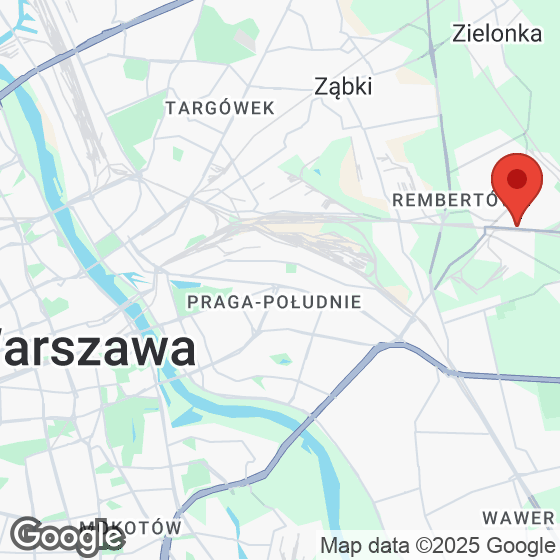 Mapa lokaliacji Stacja Rembertów