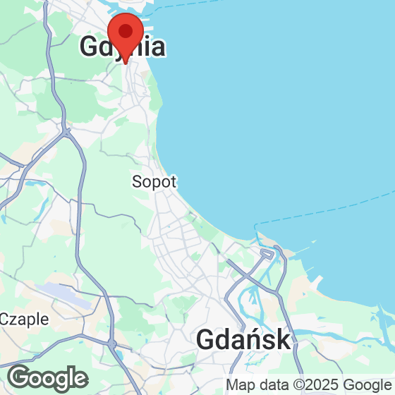 Mapa lokaliacji SKYCITY Gdynia