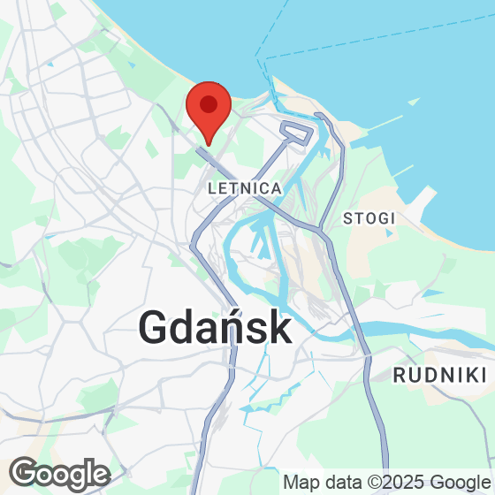 Mapa lokaliacji Przystań Brzeźno