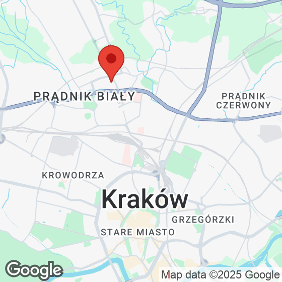 Mapa lokaliacji Kaskada Biały Prądnik