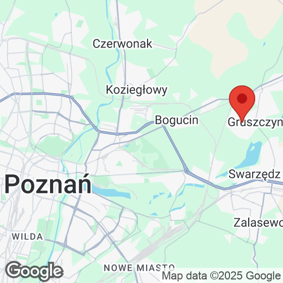 Mapa lokaliacji Osiedle na Wzgórzu