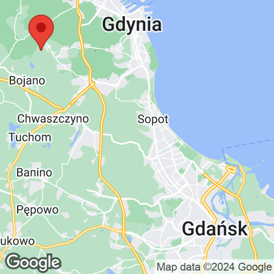 Mapa lokaliacji Osiedle Gdynia Wiczlino II
