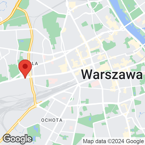 Mapa lokaliacji Bliska Wola – apartamenty inwestycyjne