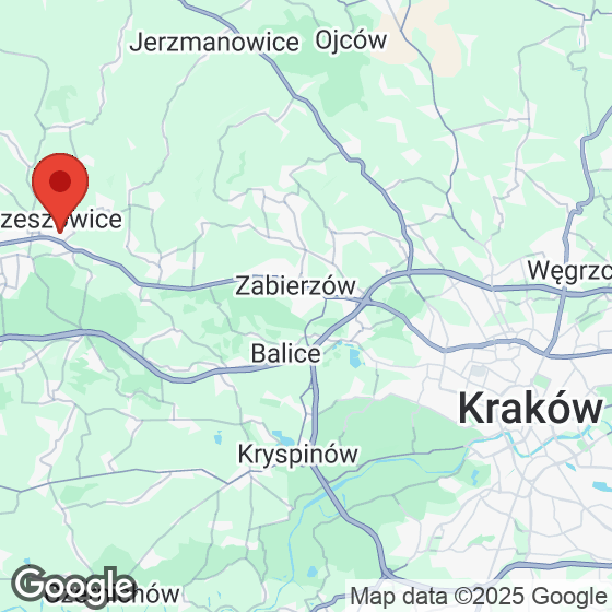 Mapa lokaliacji Dolina Krasowa