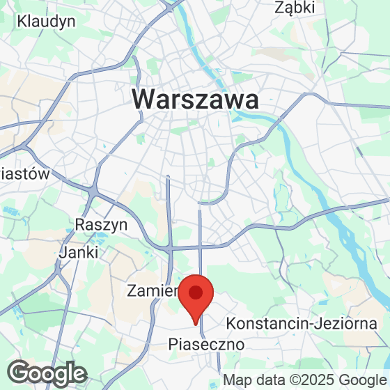 Mapa lokaliacji Raszyńska II