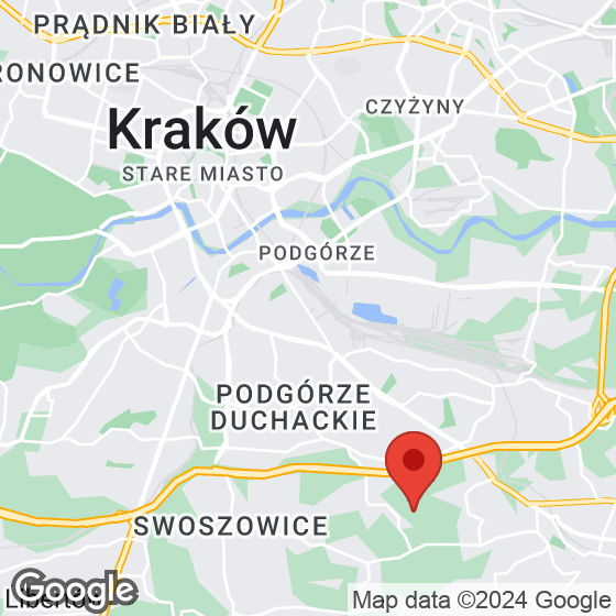 Mapa lokaliacji Kraków ul. Koszutki 23