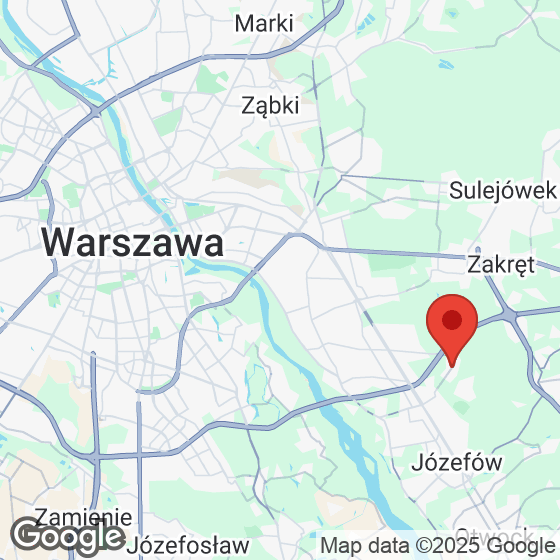Mapa lokaliacji Wawer Park