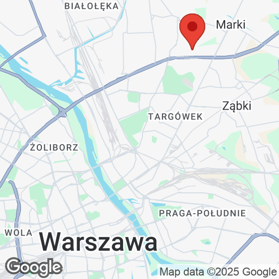 Mapa lokaliacji Młoda Białołęka