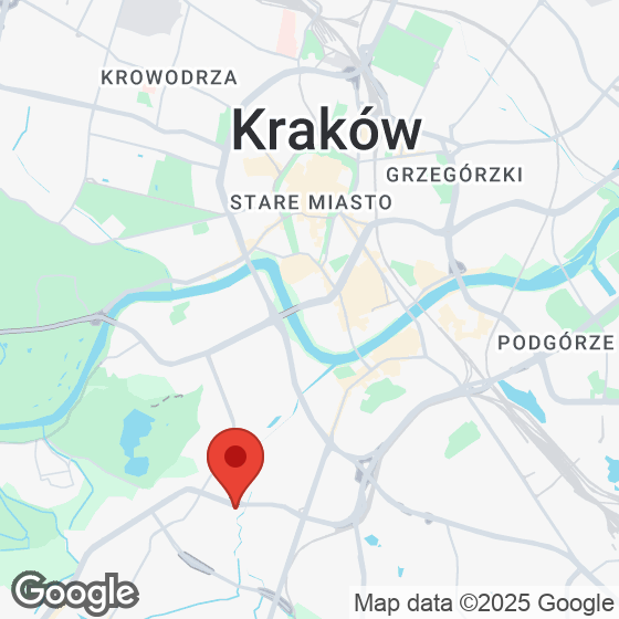 Mapa lokaliacji Ruczaj Park