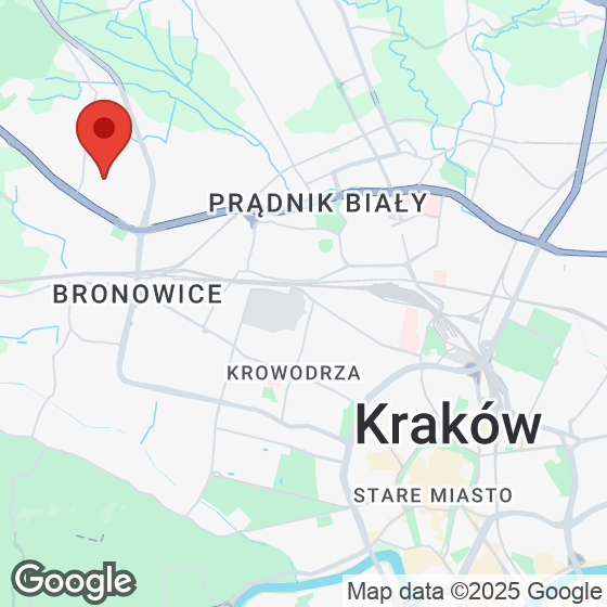 Mapa lokaliacji Apartamenty Bronowice