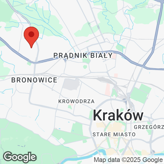 Mapa lokaliacji Bronowickie Ogrody