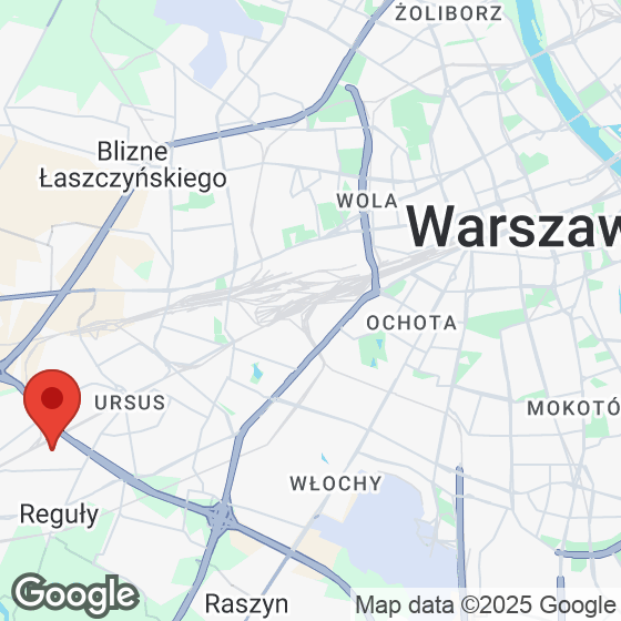 Mapa lokaliacji Zielone Tarasy Piastów