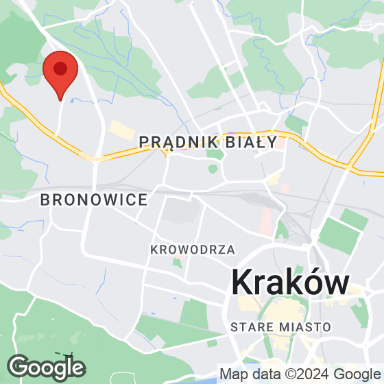 Mapa lokaliacji Bronowickie Ogrody Zacisze