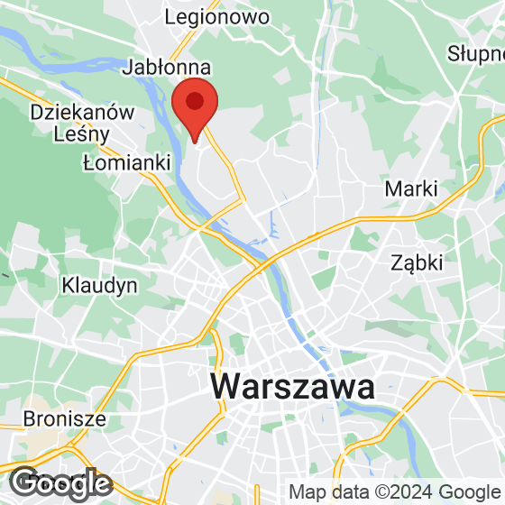 Mapa lokaliacji Nadwiślańska Kaskada