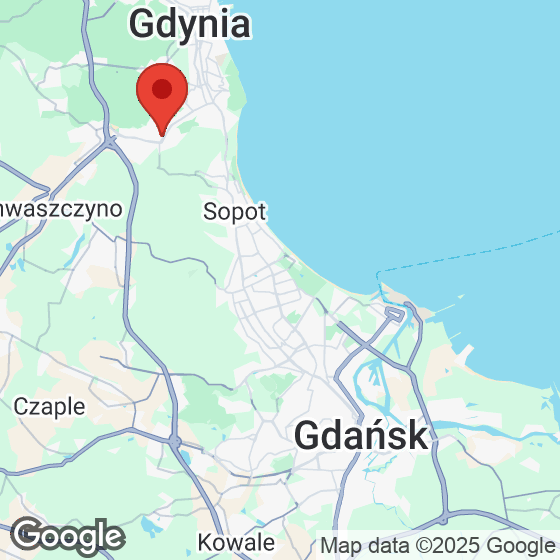 Mapa lokaliacji Azymut