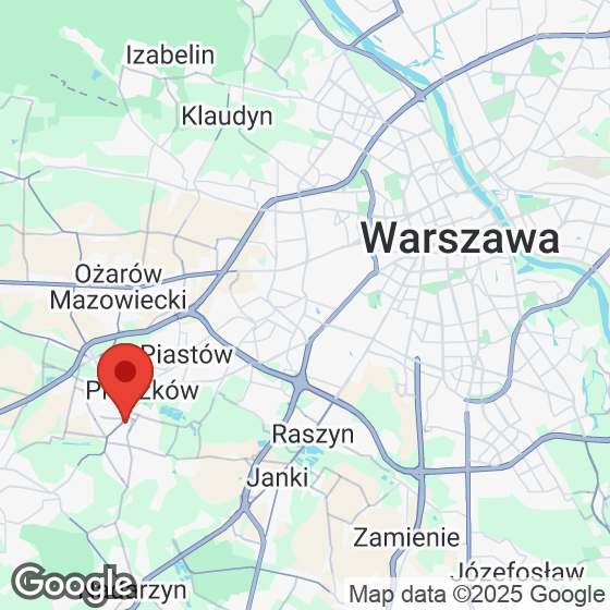 Mapa lokaliacji Enclave Pruszków