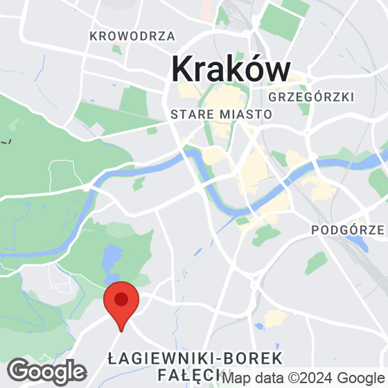 Mapa lokaliacji Bella Casa Kraków