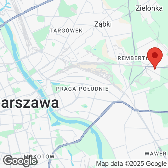 Mapa lokaliacji Słoneczny Rembertów