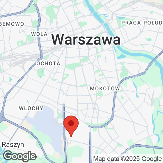 Mapa lokaliacji Sady Ursynów