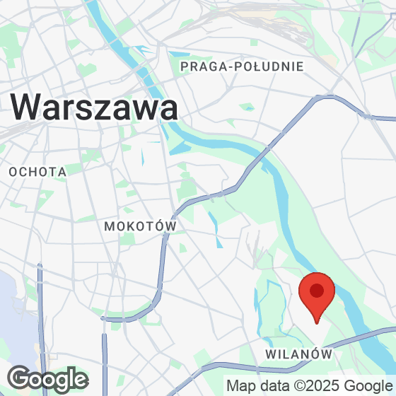 Mapa lokaliacji Wille Wilanów