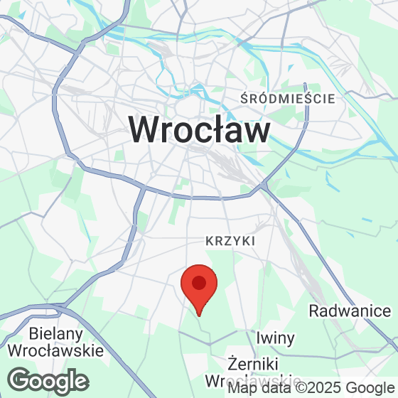 Mapa lokaliacji Zielone Południe
