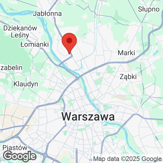 Mapa lokaliacji Apartamenty Nowy Tarchomin