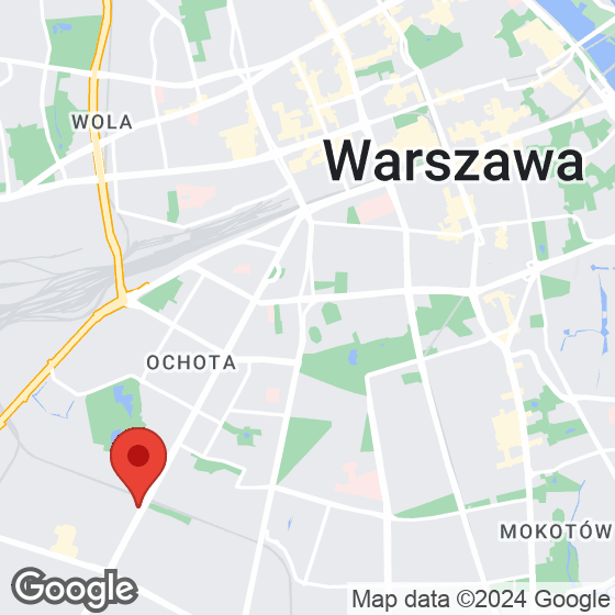Mapa lokaliacji Kaskady Krakowska