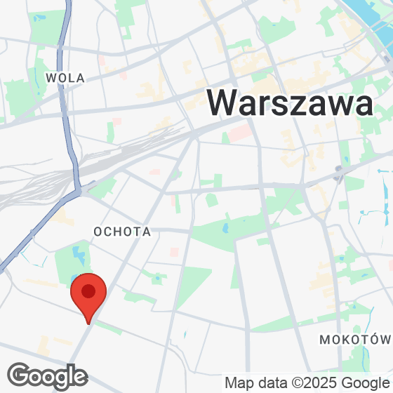 Mapa lokaliacji Kaskady Krakowska