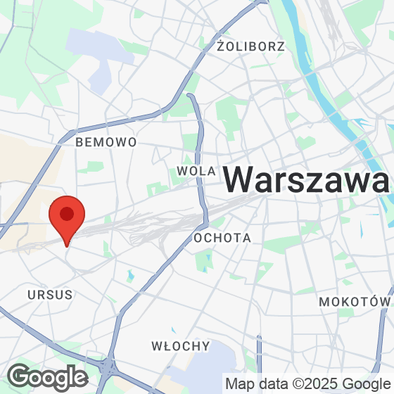 Mapa lokaliacji Ogrody Włochy III