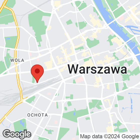 Mapa lokaliacji NU! Warszawa Wola
